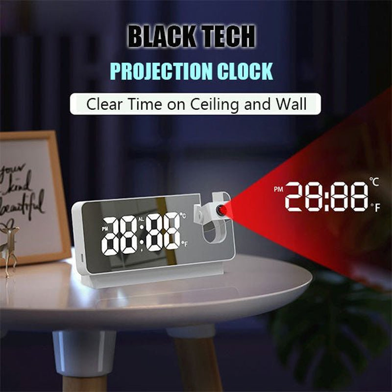 Smart Digital Projection Clock | Stornfield