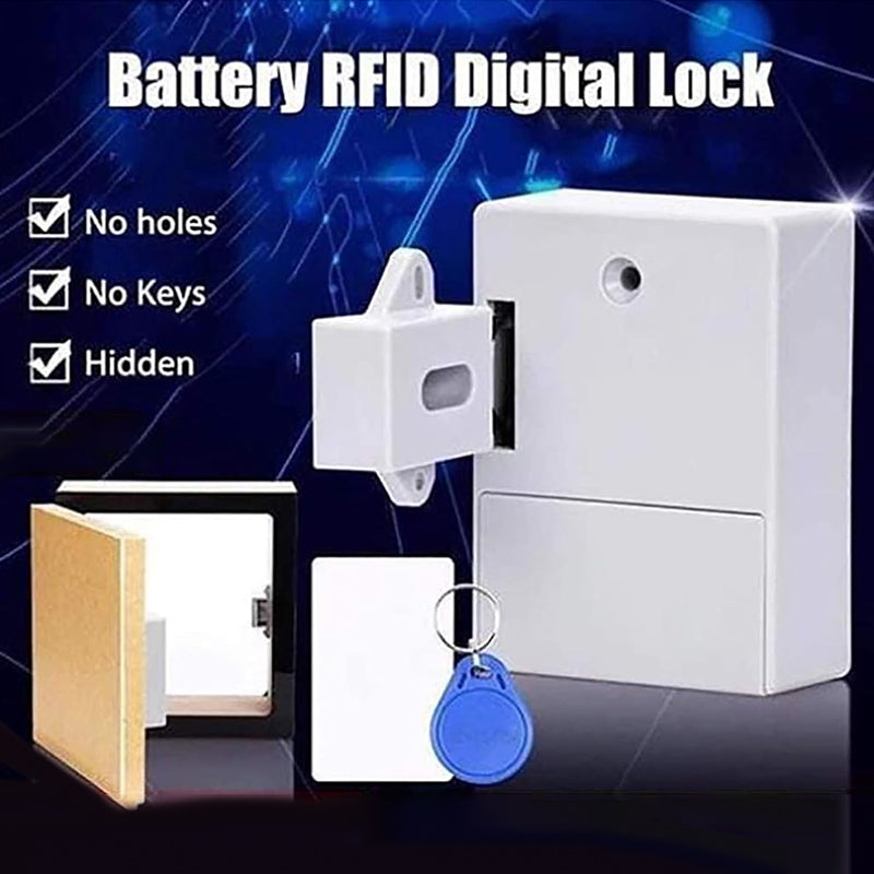 Electronic Cabinet Lock DIY For Wooden Drawer Cabinet | Stornfield
