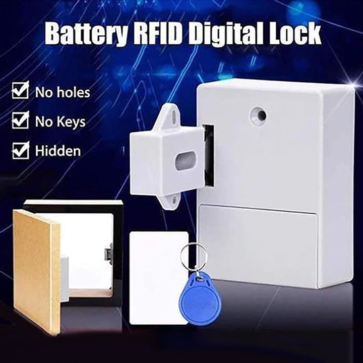 Electronic Cabinet Lock DIY For Wooden Drawer Cabinet | Stornfield