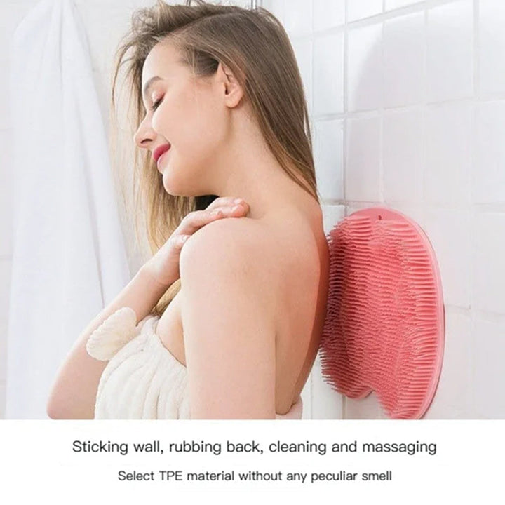 Shower Foot & Back Scrubber, Anti-Skid Bathroom Silicone Massage Pad | Stornfield