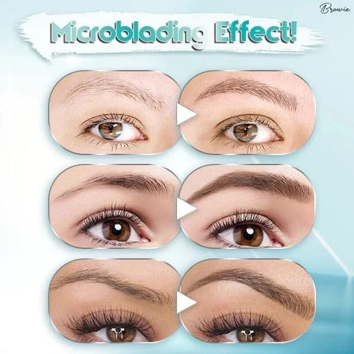 Stornfield | Waterproof 3D Microblading Eyebrow Pen with 4 Fork Tip Applicator
