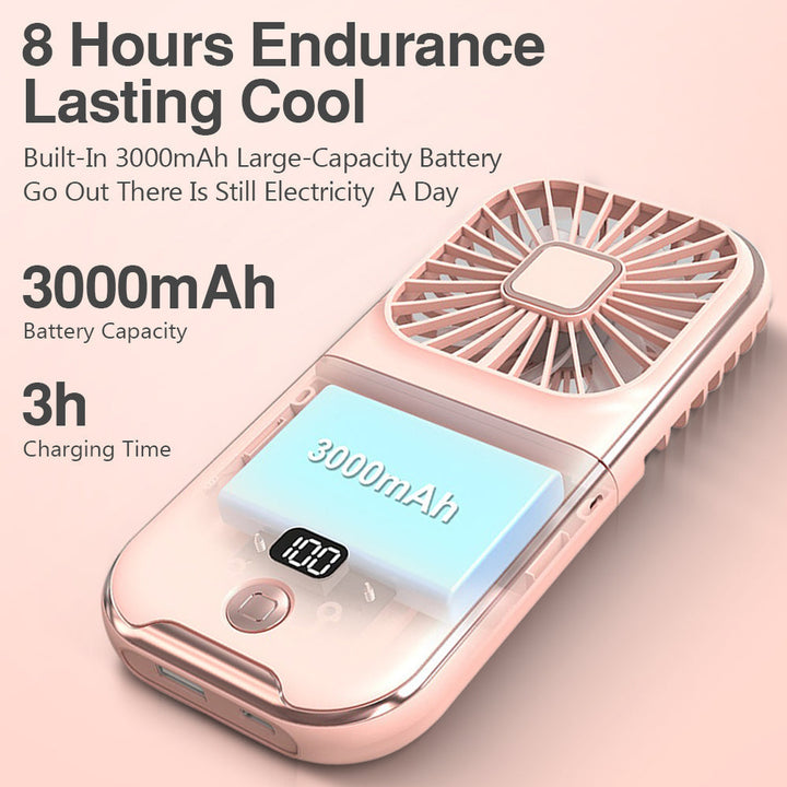 Stornfield | Portable Rechargeable Magic Phone Holder Cooling Fan