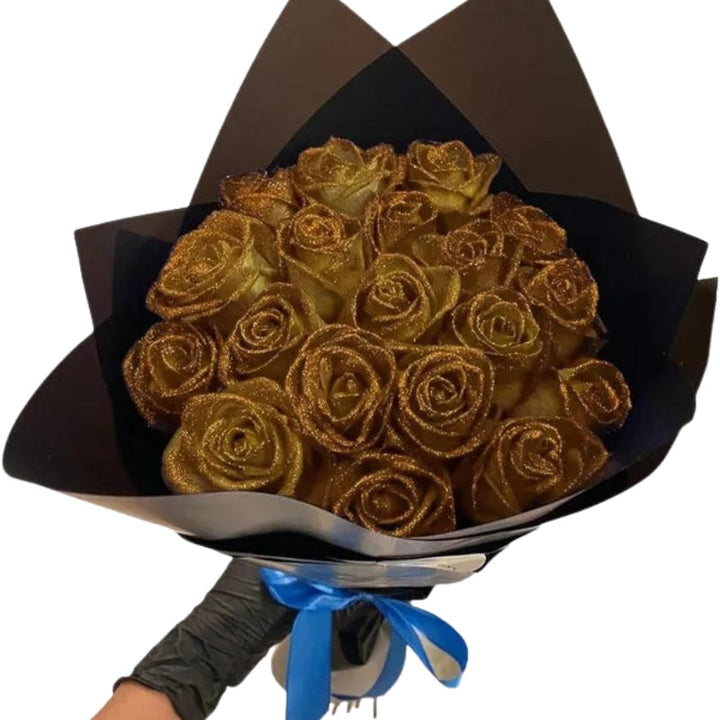 LumiPetal Glitter Roses – Decorative Stornfieldumen for Party and Gift | Stornfield