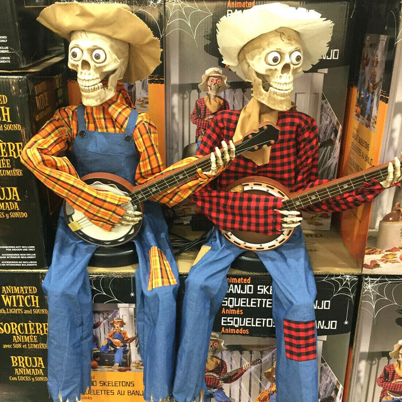 Lively Banjo Skeletons S Funny Duel | Stornfield