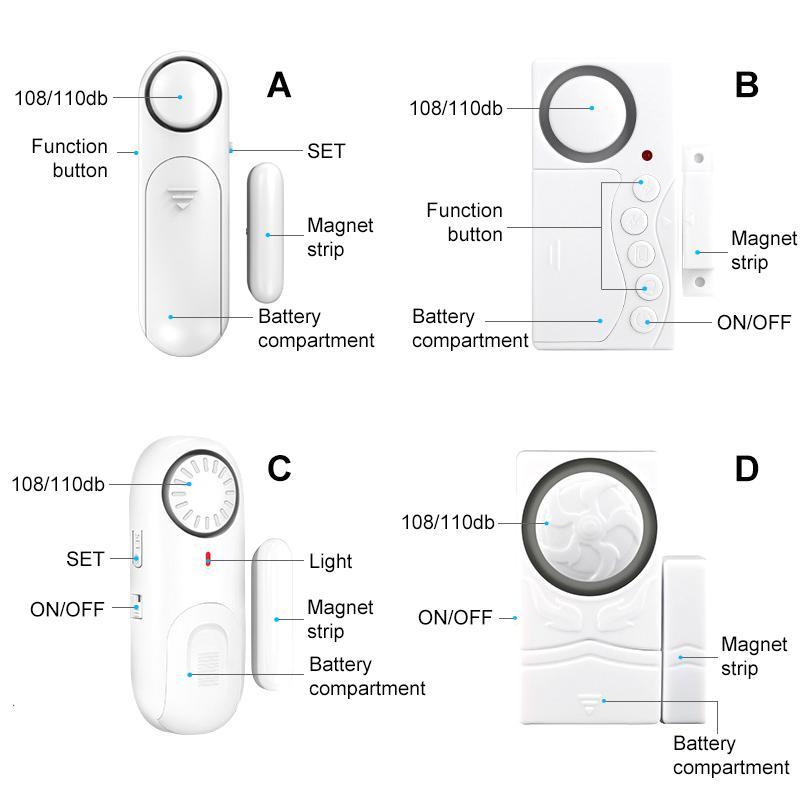 Wireless Door Window Alarm | Stornfield
