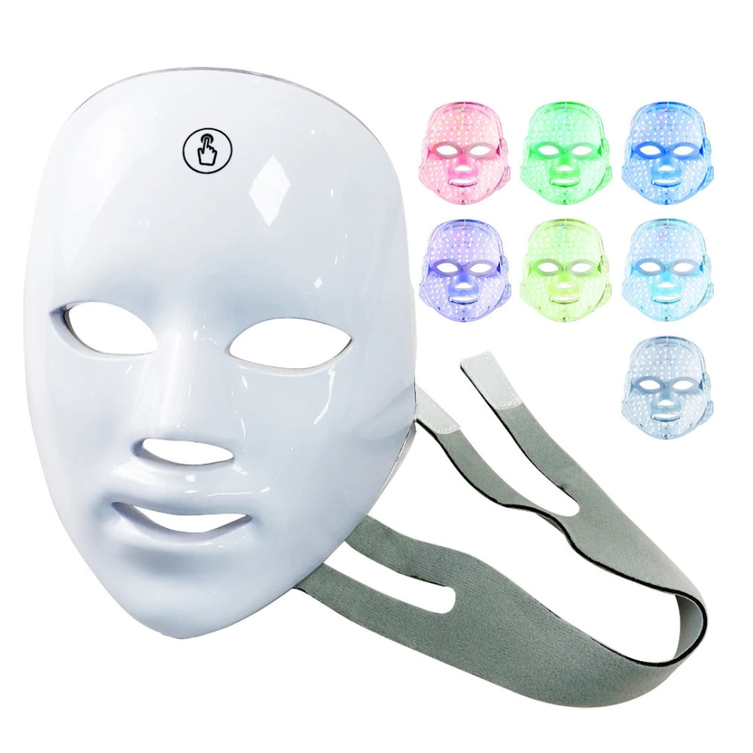 GlowSkin Pro LED Light Therapy Mask | Boosts Collagen - Reduces Wrinkles - Improves Skin Texture - Soothes Redness Stornfield
