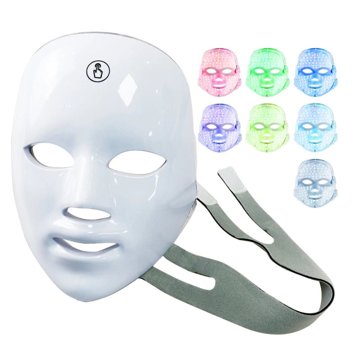GlowSkin Pro LED Light Therapy Mask | Boosts Collagen - Reduces Wrinkles - Improves Skin Texture - Soothes Redness Stornfield