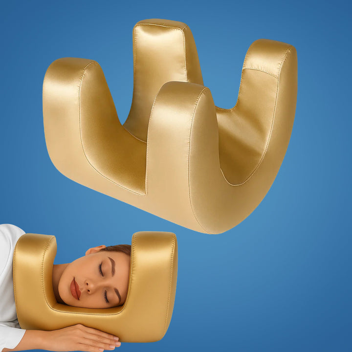 DermSleep | Anti‑Wrinkle Beauty Pillow – Cooling Memory Foam – Ergonomic Contour – Skin Care Support – Side & Back Sleepers Stornfield