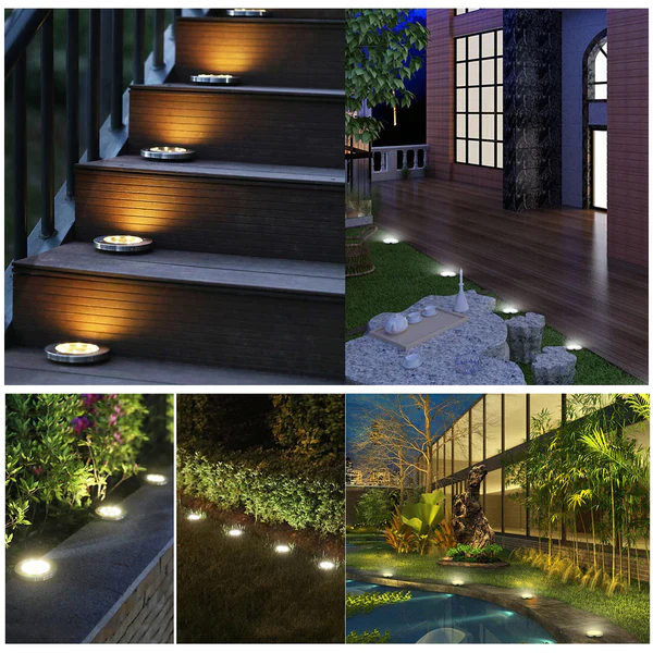 Solar-Glowing Lights | Wireless LED Garden Lamp | Stornfield