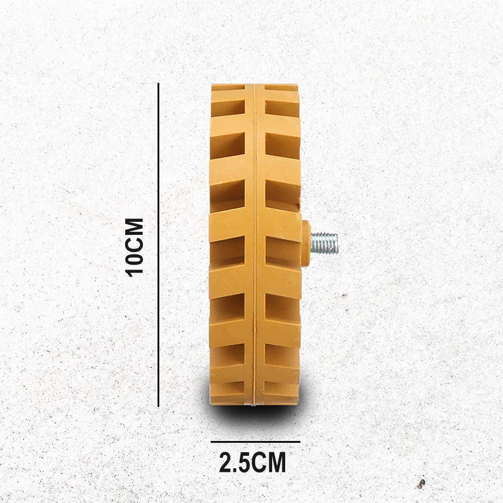4 inch eraser wheel, decal removal tool | Stornfield