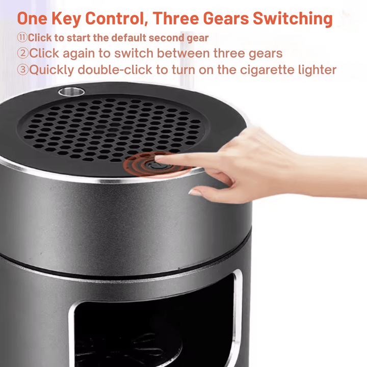 Stornfield | Portable Smokeless Ashtray with HEPA Filter & USB Battery