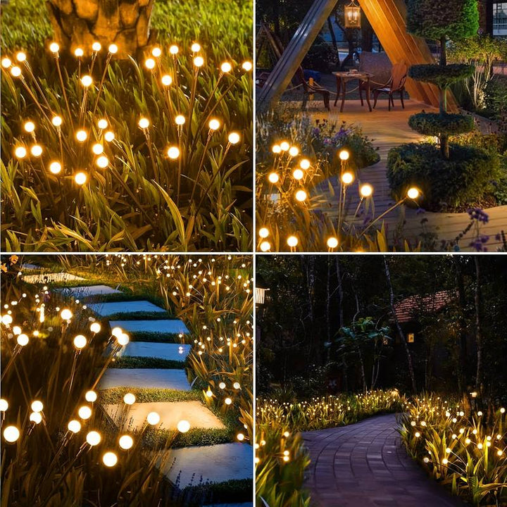 Solar-powered wireless garden lights with efficient battery | Stornfield