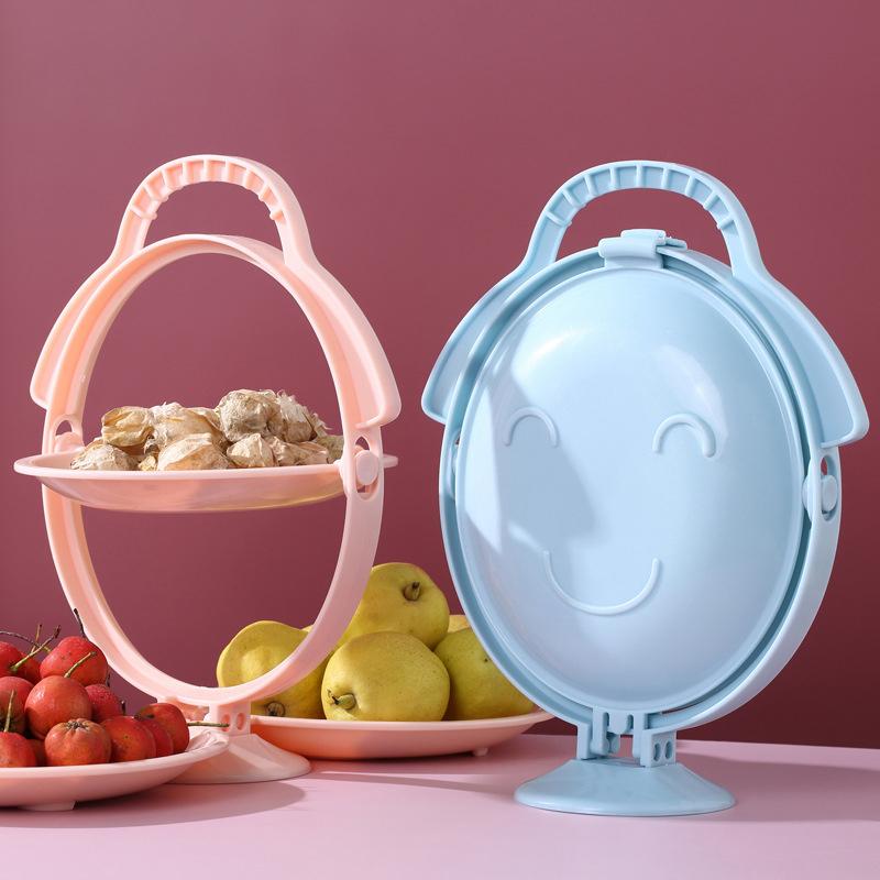 Foldable 3-tier fruit plate | Stornfield