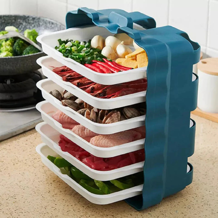 Wall Mount 6pcs Tray Organizer Stornfield