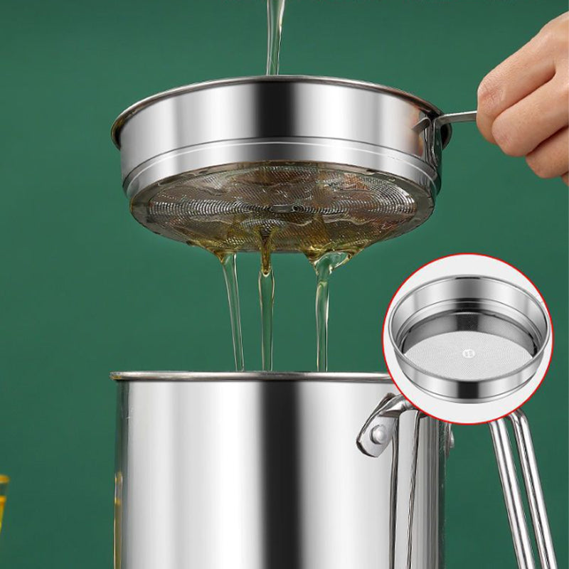 Stainless Steel Oil Filter Pot | Stornfield