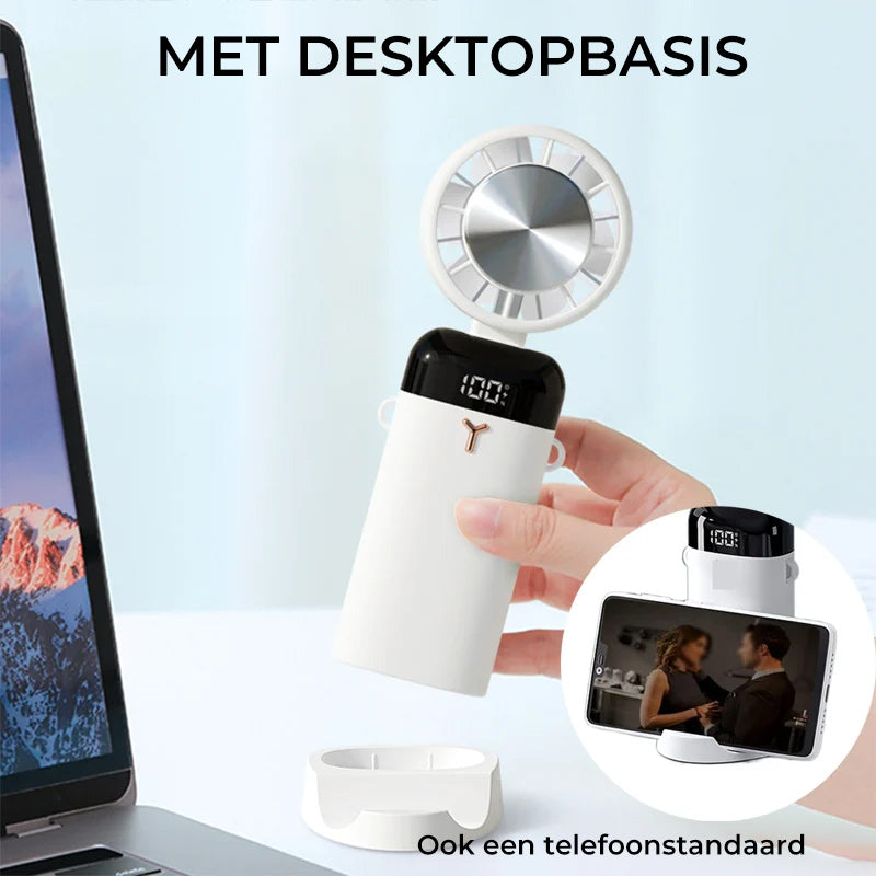 Portable electric cooling fan for cold compress | Stornfield