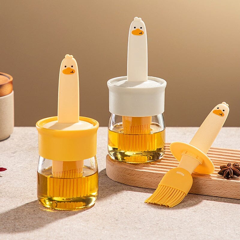 Oil Dispenser with Brush for BBQ | Stornfield