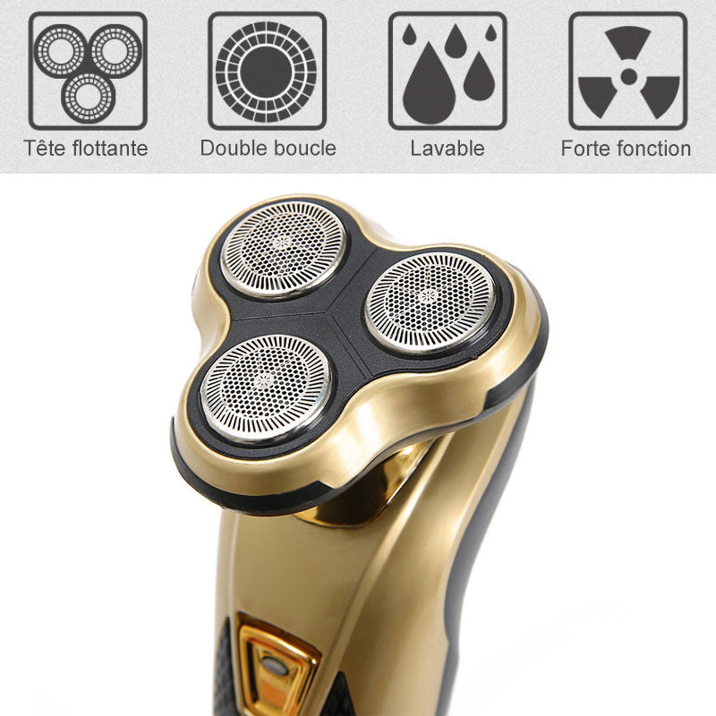 Stornfield 3-in-1 Rechargeable Multifunction Shaver for Men