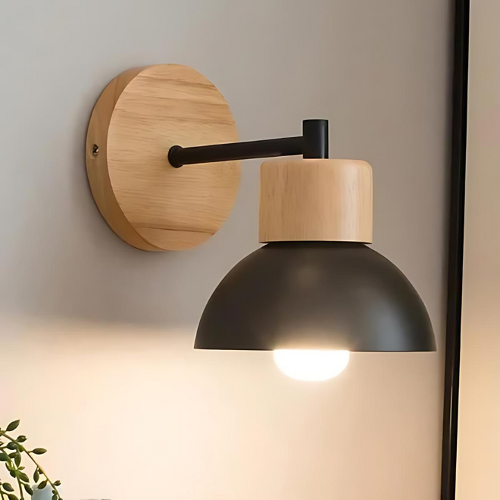 Stornfield | Applique murale élégante en bois pour un intérieur harmonieux
