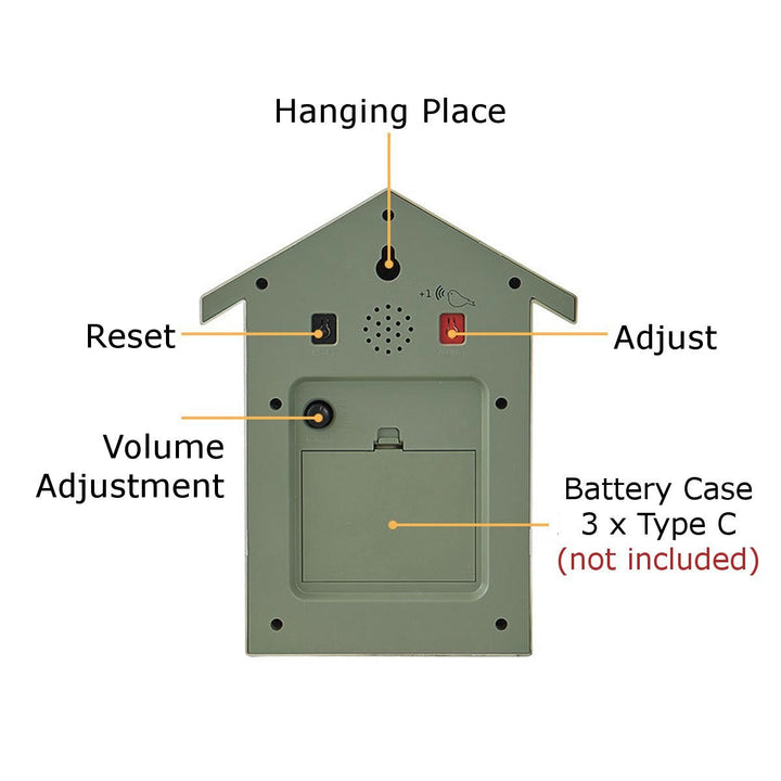 VrolijkTikt Cuckoo Clock – Traditional Wall Clock with Authentic Cuckoo Sound | Stornfield