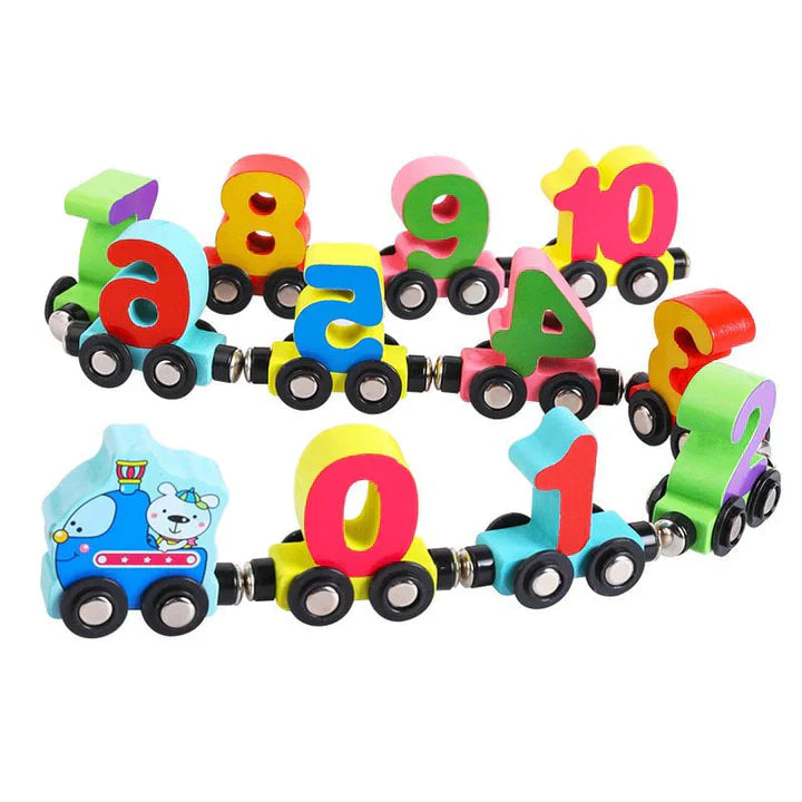 Stornfield Wooden Digital Pull Toy