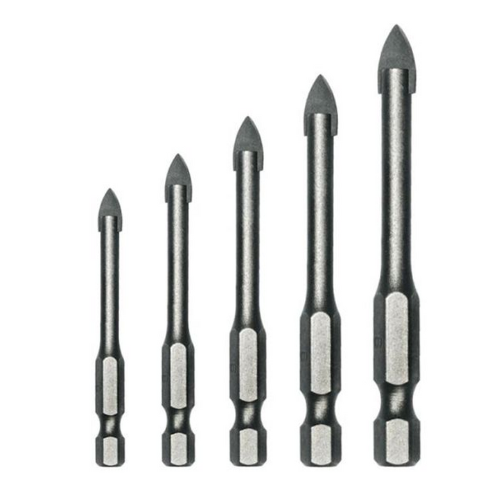 Triangular drill with hexagonal shank made of alloy | Stornfield