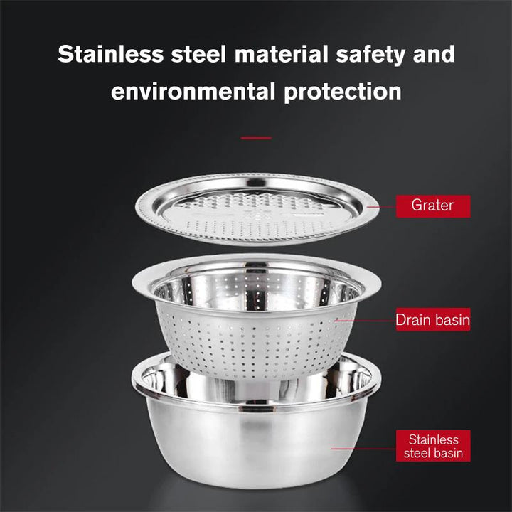 Multifunctional Stainless Steel Basin | Stornfield