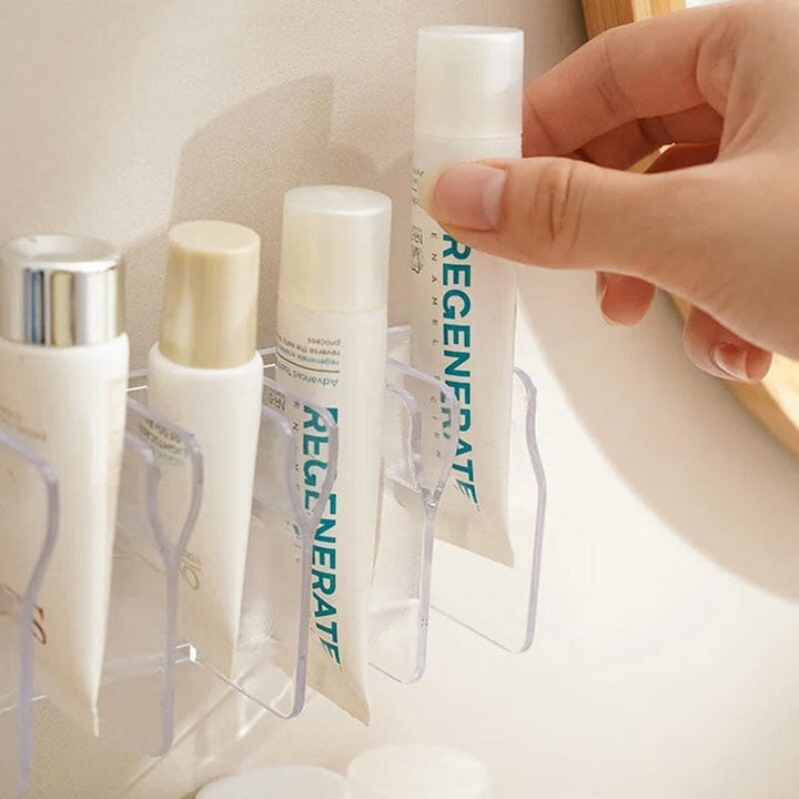 Wall-Mounted Skincare Organizer Shelf for Cleansers | Stornfield