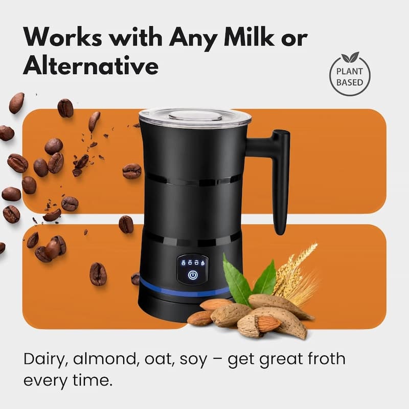 Electric milk frother for creamy foam | Stornfield