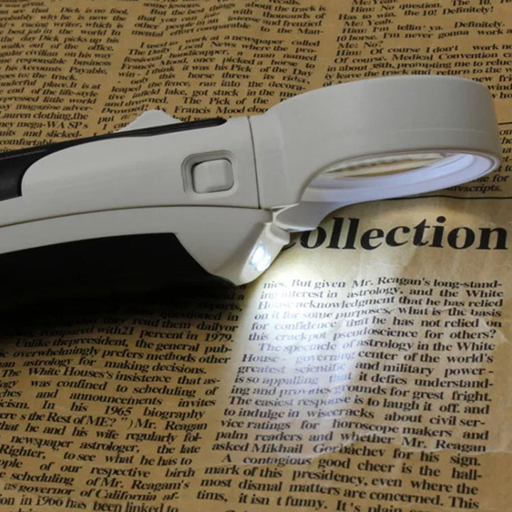 Stornfield | 20X optical magnifying glass with LED light