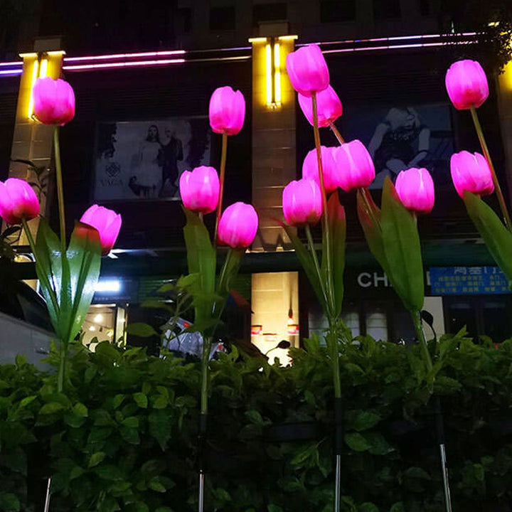 Stornfield | Solar Garden Light Tulip LED Landscape Stake Light Tulip