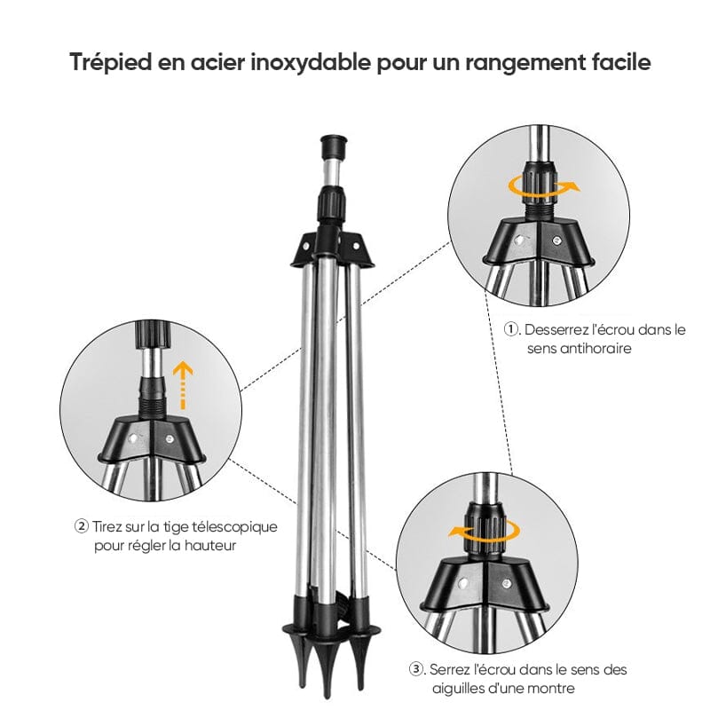 Rotating Tripod Sprinkler | Stornfield