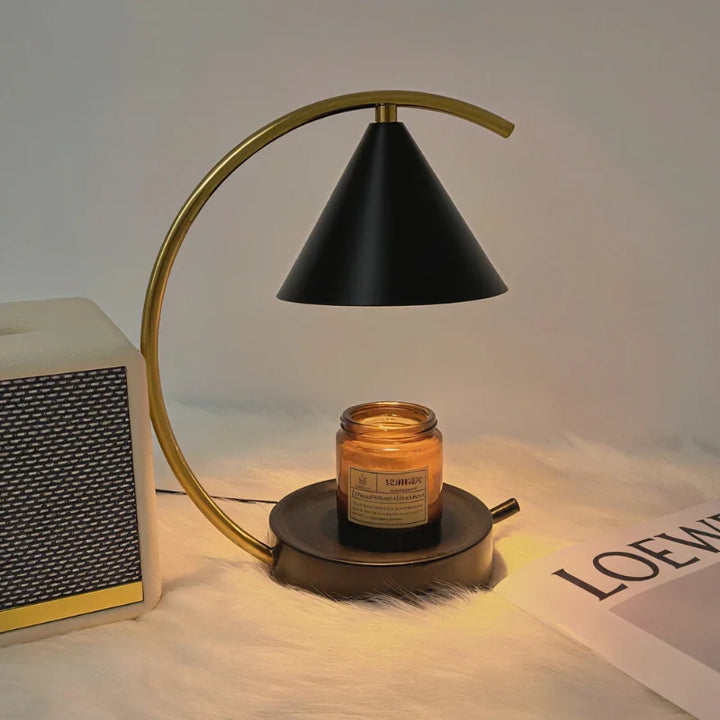 Moon Arc Wax Lamp | Stornfield