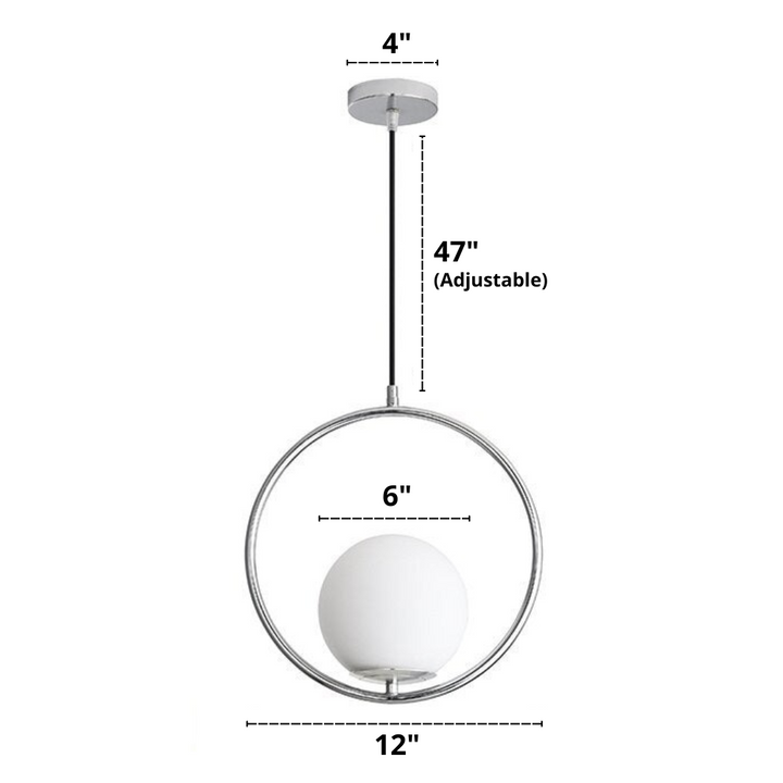 Nordic Glass Pendant Lamps | Stornfield