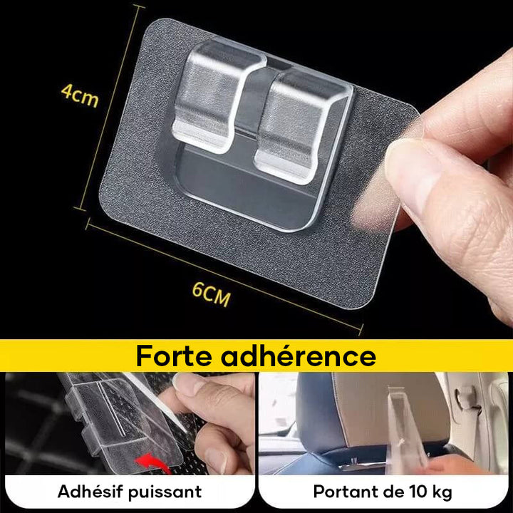 Versatile car mat fastening hooks | Stornfield