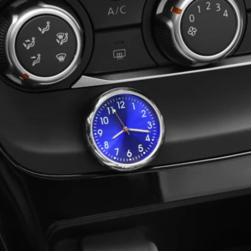 AutoTime Mini Analog Watch – Stylish Adhesive Design for Stornfield Car Interior