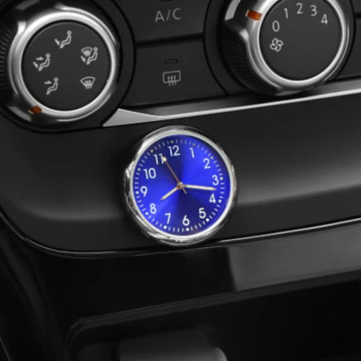 AutoTime Mini Analog Watch – Stylish Adhesive Design for Stornfield Car Interior