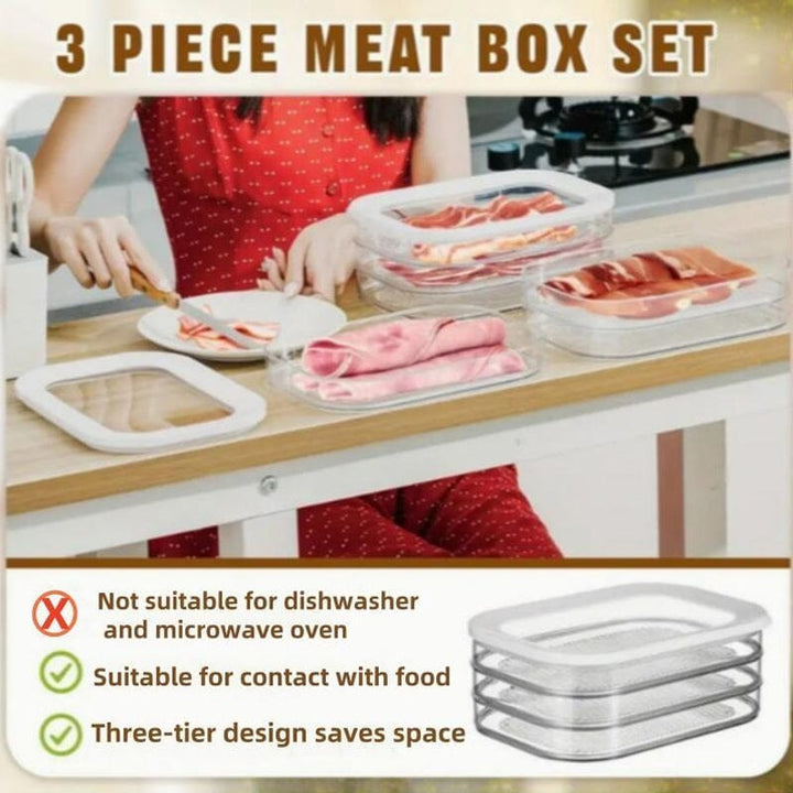 3 Layer Reusable Food Storage Container | Stornfield