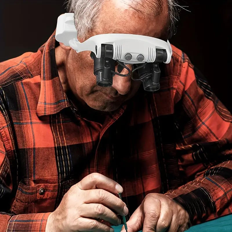 Stornfield | Magnifying glasses with LED lamps for double eyes