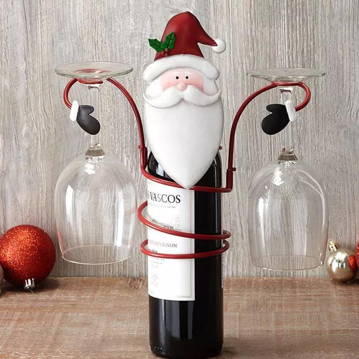 Holiday Wine Bottle & Glass Holders | Stornfield