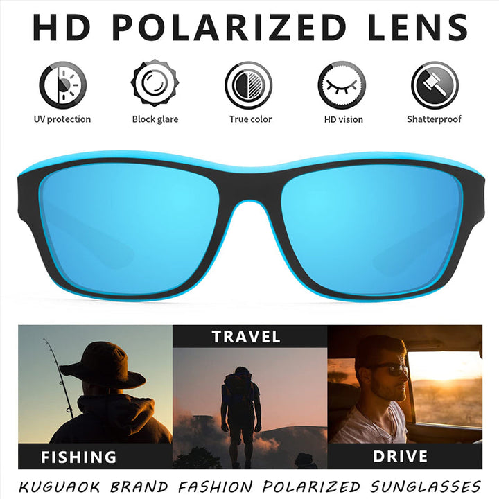 Outdoor Sport Sunglasses with Glare-Free Polarized Lenses | Stornfield