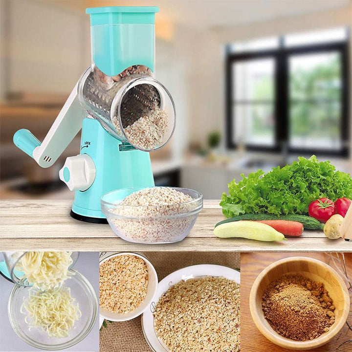 Multifunction Chopper manual rotating grater vegetable fruit cutter kitchen devices | Stornfield