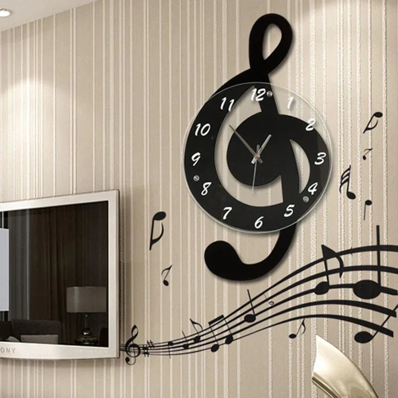 Stornfield Modern Interior Musical Treble Clef Design