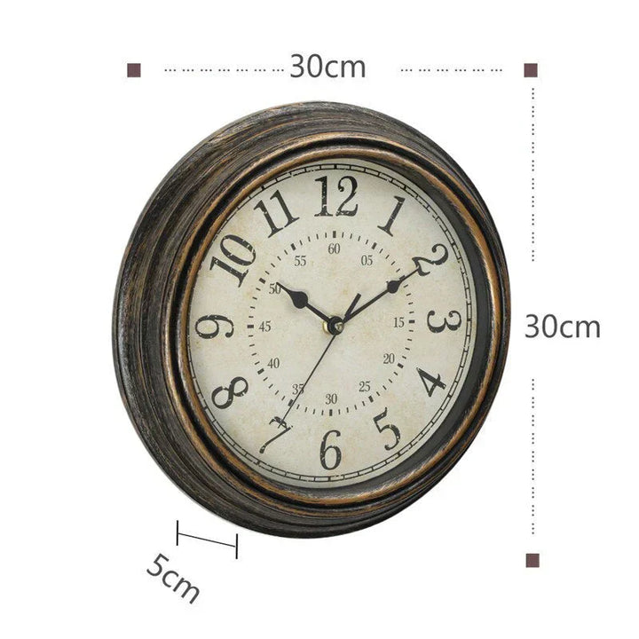 RusticCharm Vintage Stornfield Wall Clock