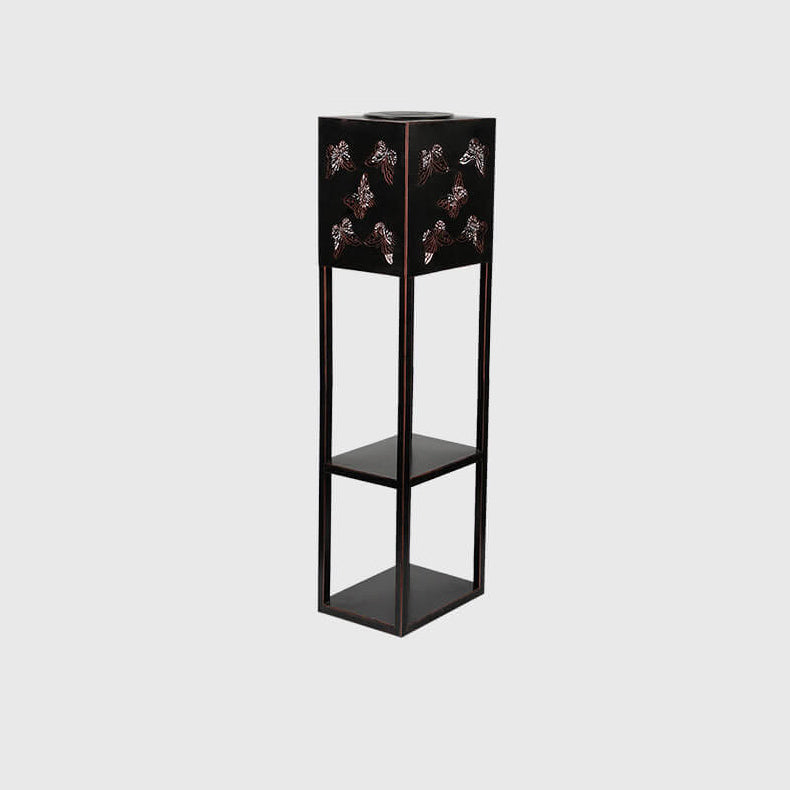 Solar Butterfly Light Shadow Square Shelf Planter Light Garden Decorative Outdoor Waterproof Patio Outdoor Light | Stornfield