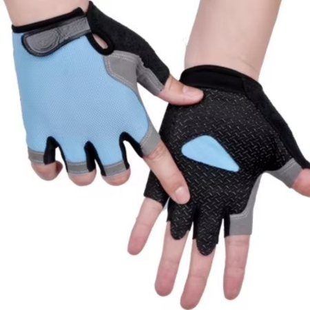 Stornfield | Breathable Anti Slip Shock Absorbing Half Finger Cycling Gloves
