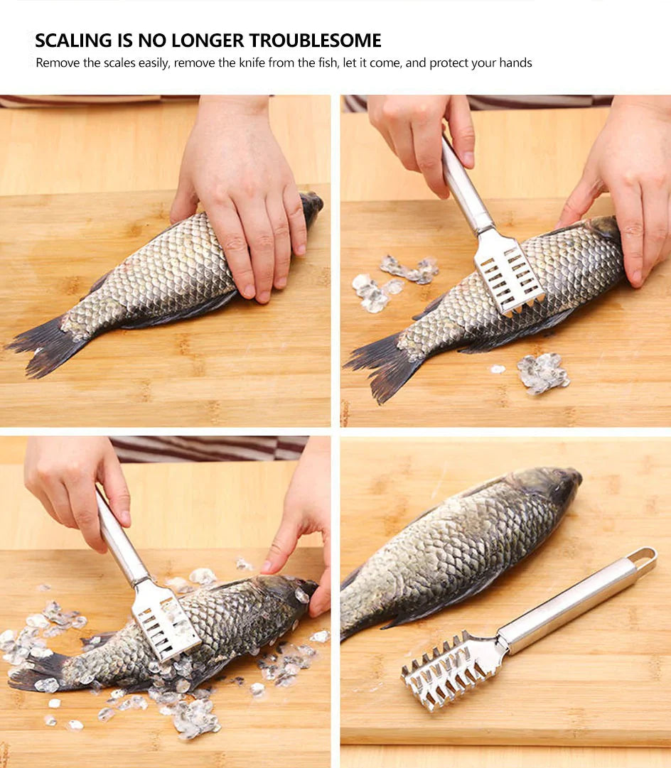 Fish Scale Remover Stainless Steel Stornfield
