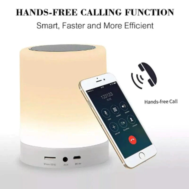 Colorful LED Night Light Bluetooth Touchpad Wireless Speaker Stornfield