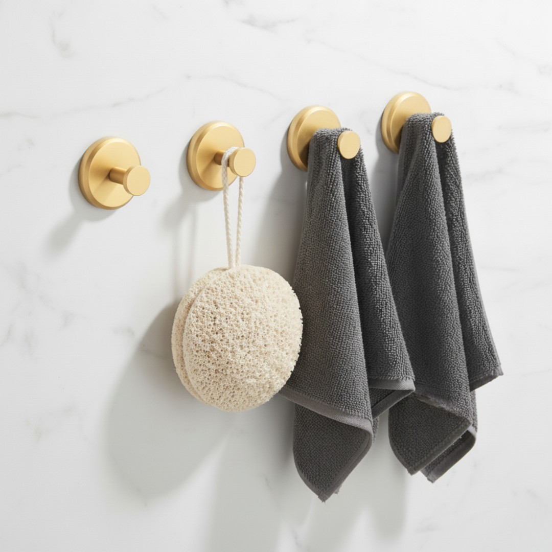 Suction Cup Hooks Without Drilling 2-Piece Set | Stornfield