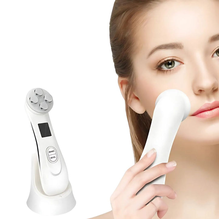GlowBeam | LED Facial Wand - Anti-Aging Light Therapy - Lightweight Design - At-Home Skincare for All Skin Types Stornfield